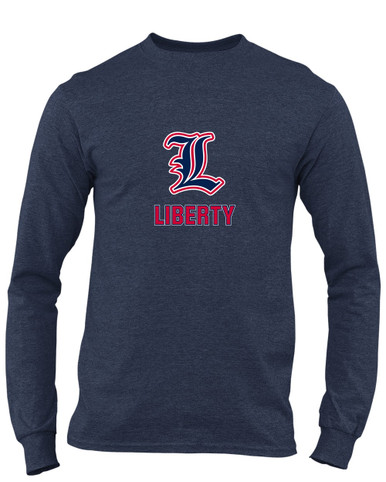 Liberty Patriots Mascot #2 Men's LS T-Shirt