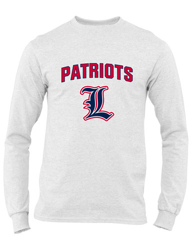 Liberty Patriots Mascot #6 Men's LS T-Shirt