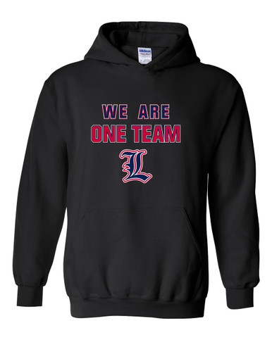 Liberty Patriots We Are One Team Men's Hoodie