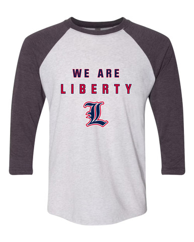 Liberty Patriots We Are Men's Baseball T-Shirt