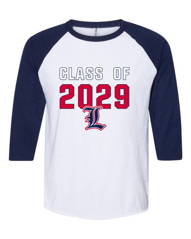 Liberty Patriots Class of 2029 Women's Baseball T-Shirt