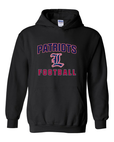 Liberty Patriots Football #1 Men's Hoodie
