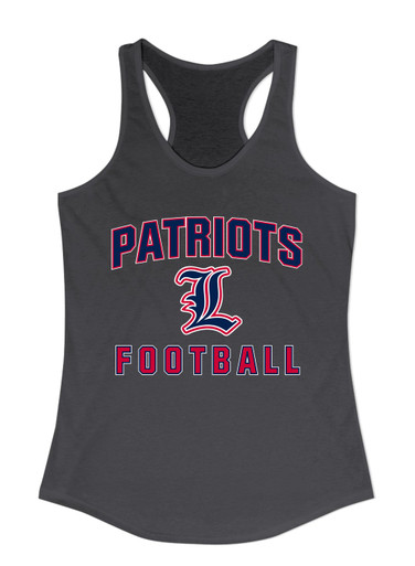 Liberty Patriots Football #1 Women's Tank Top