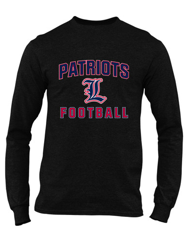 Liberty Patriots Football #1 Men's Premium LS T-Shirt