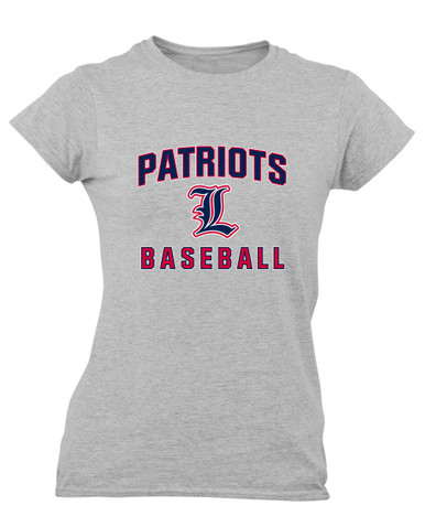 Liberty Patriots Baseball #1 Women's Premium SS T-Shirt