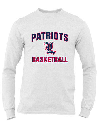 Liberty Patriots Basketball #1 Men's Premium LS T-Shirt