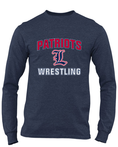 Liberty Patriots Wrestling Men's LS T-Shirt