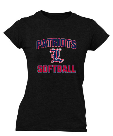 Liberty Patriots Softball #1 Women's Premium SS T-Shirt