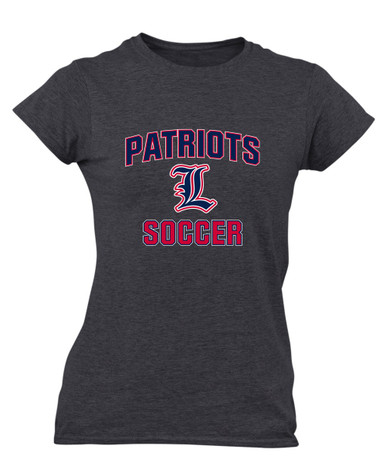 Liberty Patriots Soccer #1 Women's Premium SS T-Shirt