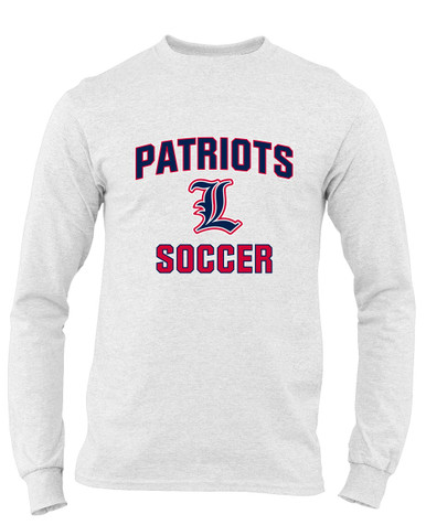 Liberty Patriots Soccer #1 Men's LS T-Shirt