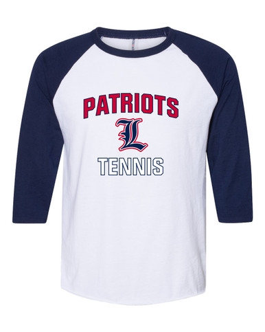 Liberty Patriots Tennis Men's Baseball T-Shirt