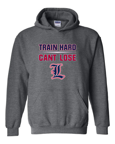 Liberty Patriots Train Hard, Can't Lose Men's Hoodie