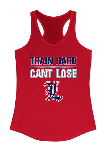 Liberty Patriots Train Hard, Can't Lose Women's Tank Top
