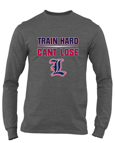 Liberty Patriots Train Hard, Can't Lose Men's Premium LS T-Shirt