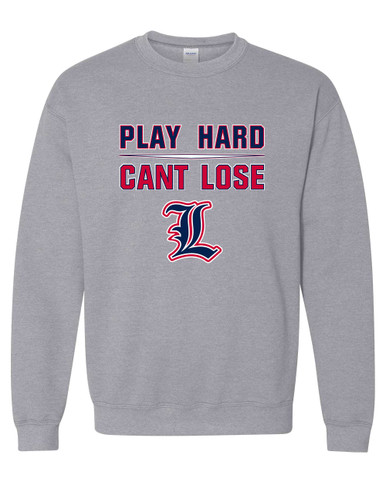 Liberty Patriots Play Hard, Can't Lose Men's Sweatshirt