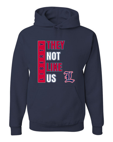 Liberty Patriots They Not Like Us #1 Men's Premium Hoodie