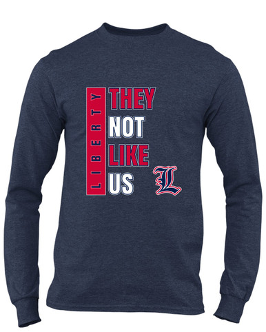 Liberty Patriots They Not Like Us #1 Men's LS T-Shirt