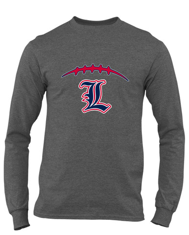 Liberty Patriots Football #2 Men's LS T-Shirt