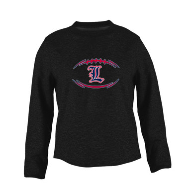 Liberty Patriots Football #3 Women's Sweatshirt