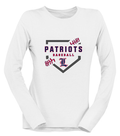 Liberty Patriots Baseball #2 Women's LS T-Shirt