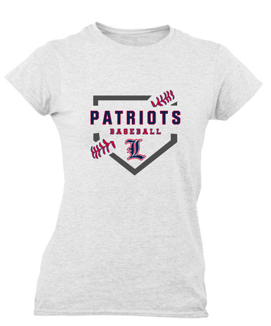 Liberty Patriots Baseball #2 Women's Premium SS T-Shirt