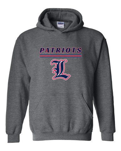 Liberty Patriots Mascot #8 Men's Hoodie