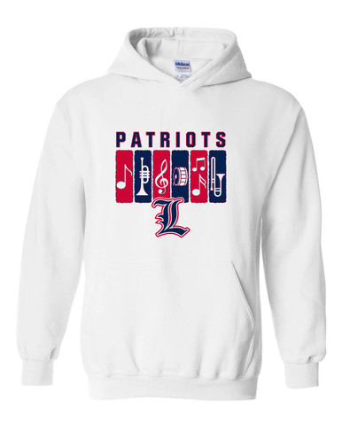 Liberty Patriots Band # 2 Men's Hoodie