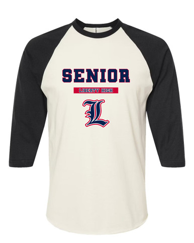 Liberty Patriots Senior #2 Women's Baseball T-Shirt