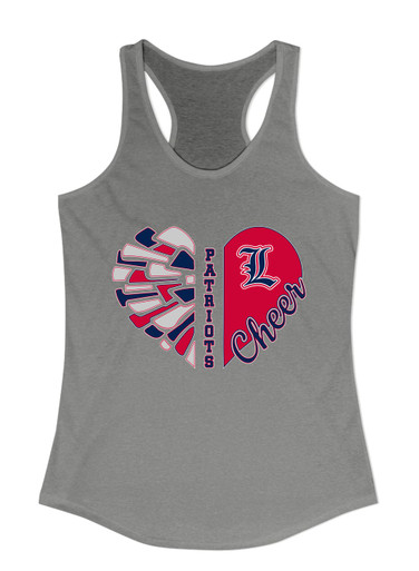 Liberty Patriots Heart Cheer Women's Tank Top