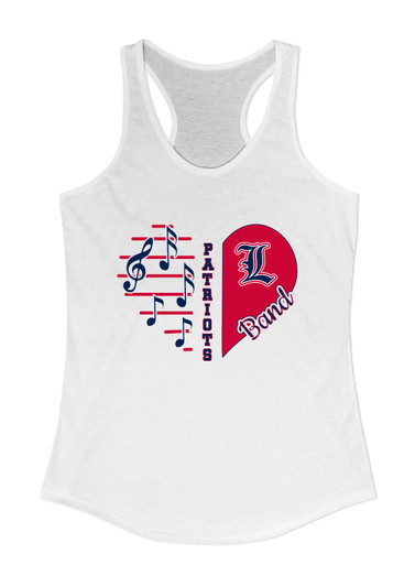 Liberty Patriots Heart Band Women's Tank Top