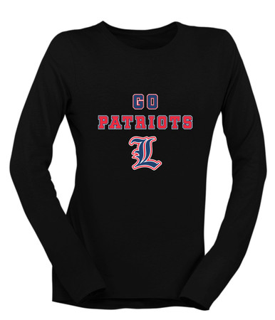 Liberty Patriots L Script Go Team Women's LS T-Shirt