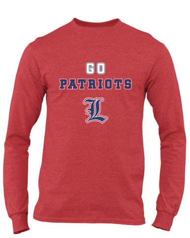 Liberty Patriots L Script Go Team Men's LS T-Shirt