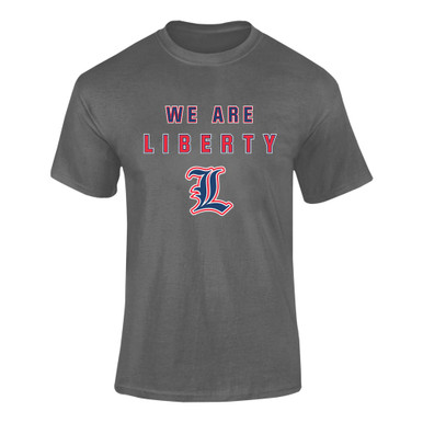 Liberty Patriots L Script We Are Men's SS T-Shirt