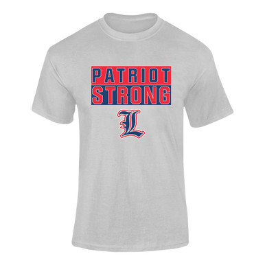 Liberty Patriots L Script Strong #1 Men's SS T-Shirt