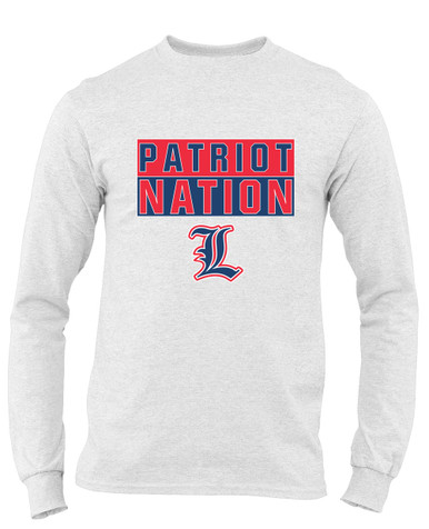 Liberty Patriots L Script Nation #1 Men's LS T-Shirt