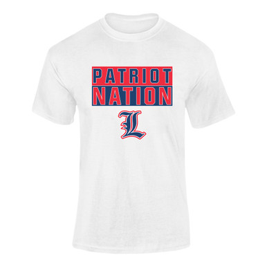 Liberty Patriots L Script Nation #1 Men's SS T-Shirt