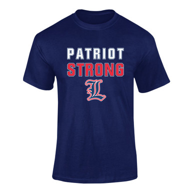Liberty Patriots L Script Strong #2 Men's SS T-Shirt