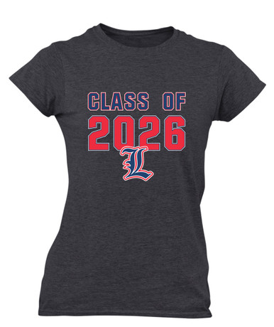 Liberty Patriots L Script Class of 2026 Women's SS T-Shirt