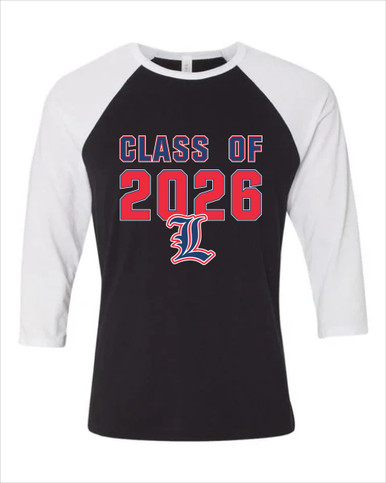 Liberty Patriots L Script Class of 2026 Men's Baseball T-Shirt