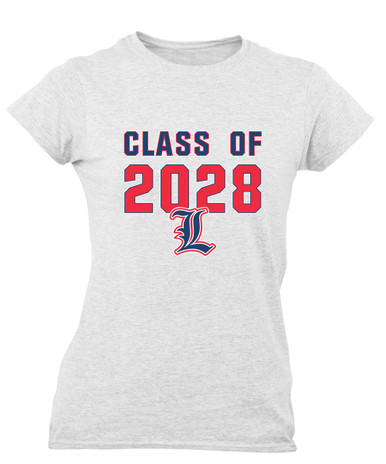 Liberty Patriots L Script Class of 2028 Women's SS T-Shirt