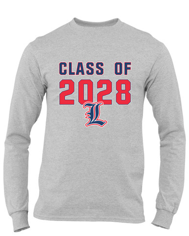 Liberty Patriots L Script Class of 2028 Men's LS T-Shirt