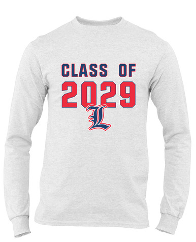 Liberty Patriots L Script Class of 2029 Men's LS T-Shirt