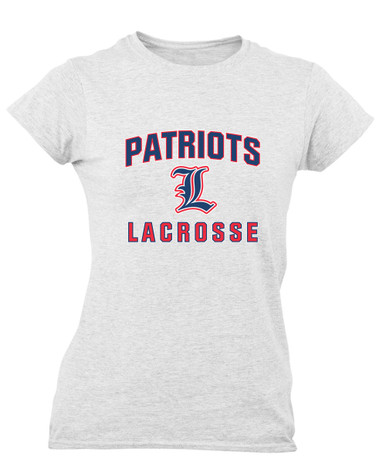 Liberty Patriots L Script Lacrosse Women's SS T-Shirt