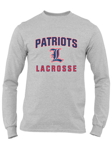 Liberty Patriots L Script Lacrosse Men's LS T-Shirt