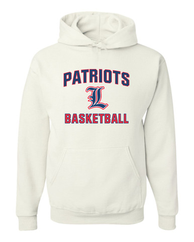 Liberty Patriots L Script Basketball #1 Men's Premium Hoodie