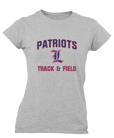 Liberty Patriots L Script Track & Field Women's SS T-Shirt