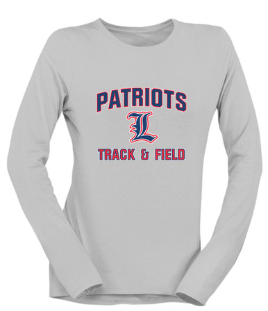 Liberty Patriots L Script Track & Field Women's LS T-Shirt