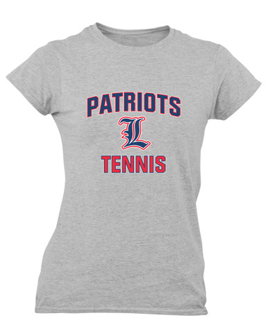Liberty Patriots L Script Tennis Women's SS T-Shirt
