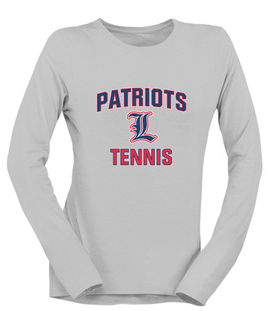 Liberty Patriots L Script Tennis Women's LS T-Shirt