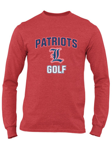 Liberty Patriots L Script Golf Men's LS T-Shirt